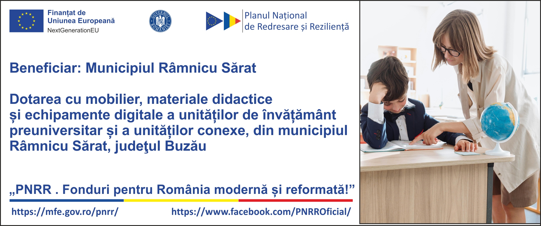 Dotare școli și licee